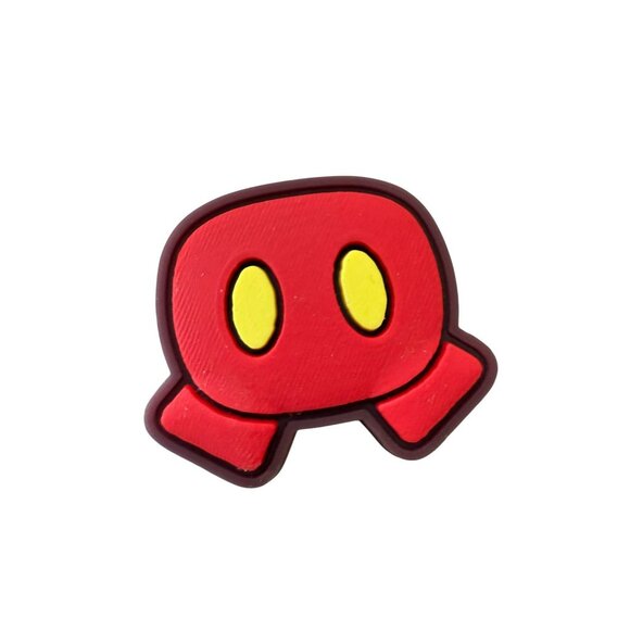 Disney Mickey & Minnie Mouse Crocs Charms Jibbitz Set Of 6 Rubber Shoe Accessory - Picture 5 of 8